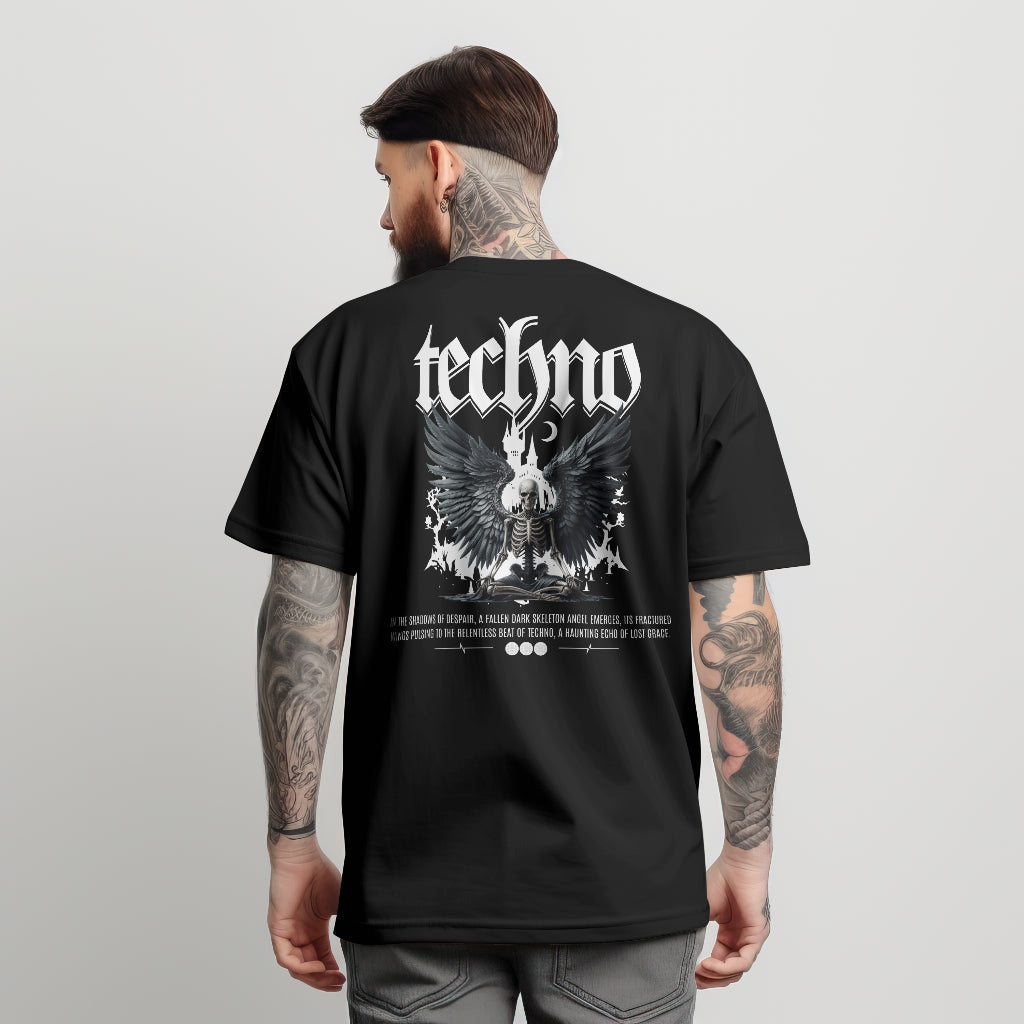 Techno Fallen Skeleton T-Shirt