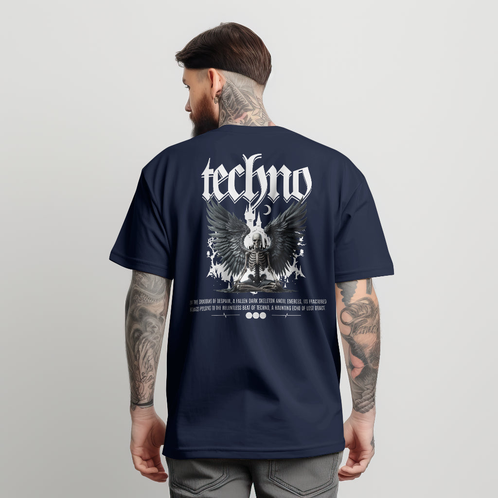Techno Fallen Skeleton T-Shirt