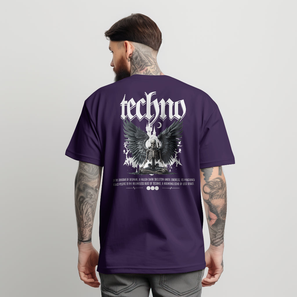 Techno Fallen Skeleton T-Shirt