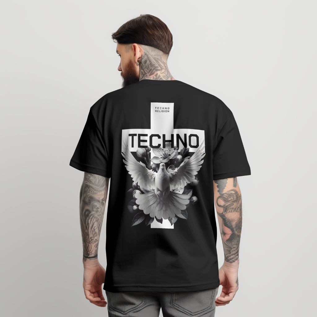 Techno Religion Dove T-Shirt