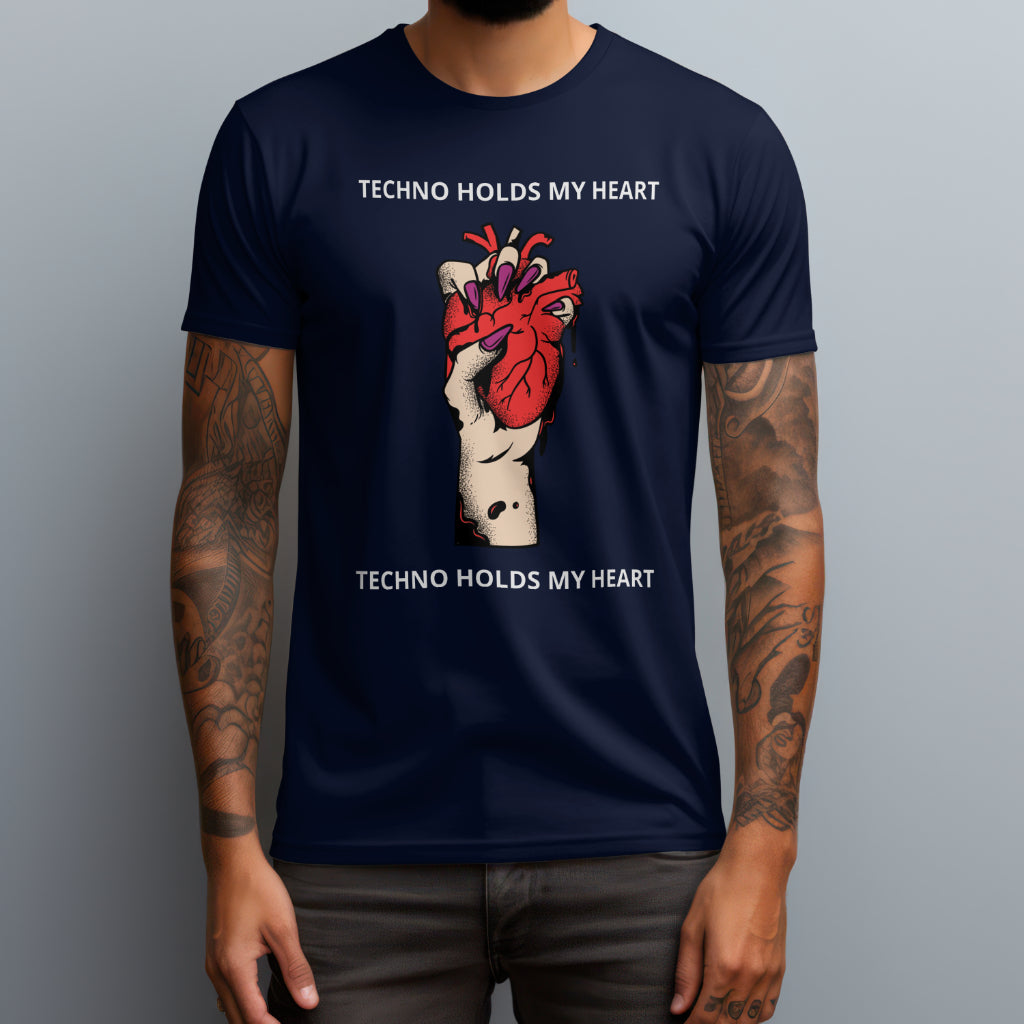 Techno Holds My Heart T-Shirt