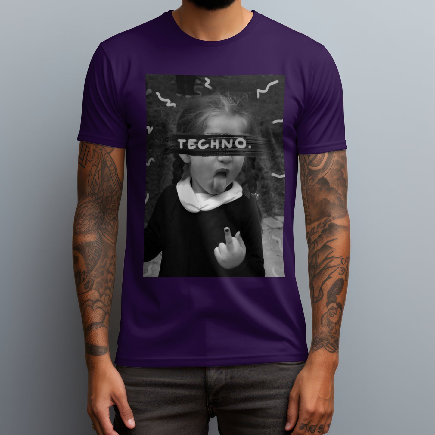 Little Techno Girl T-Shirt