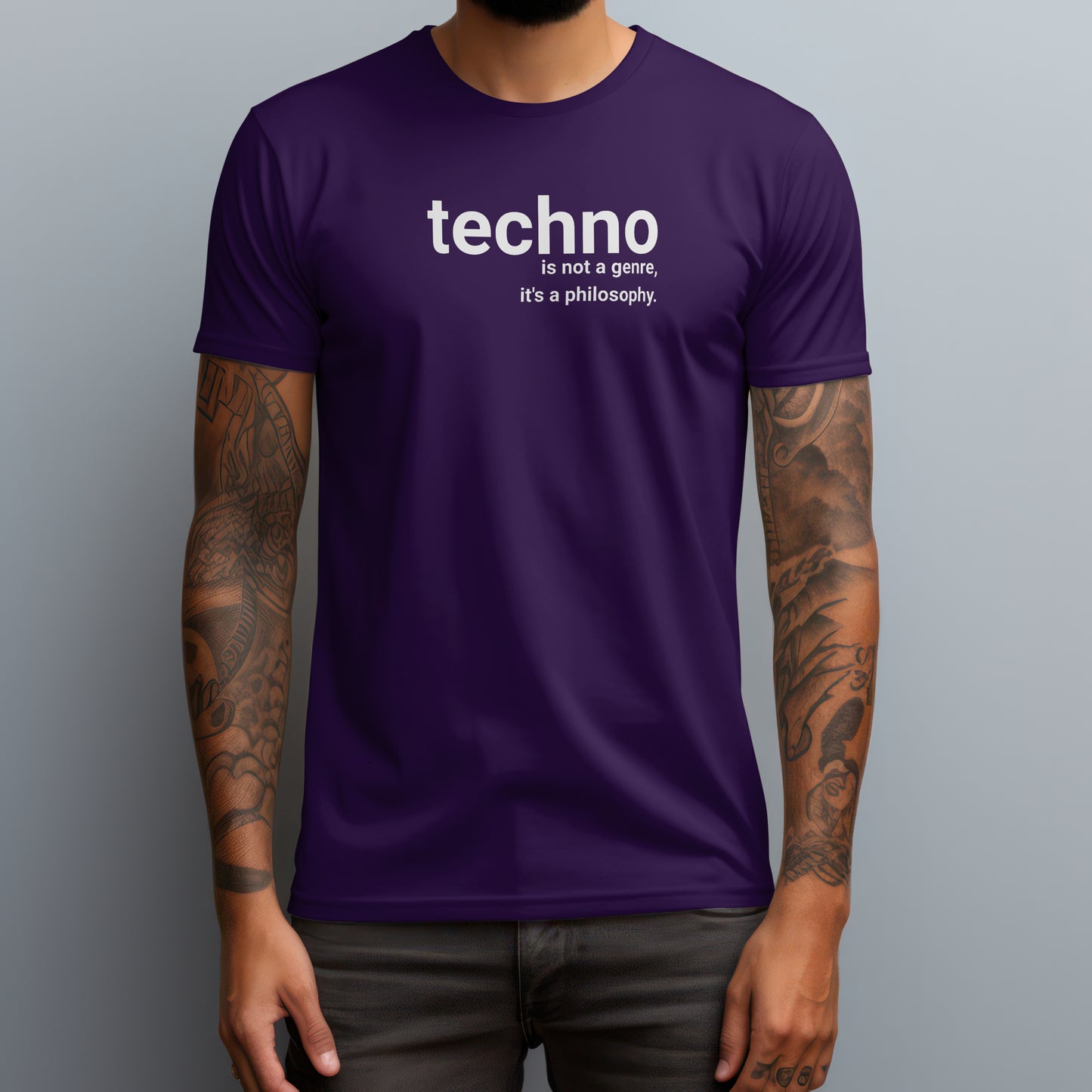 Techno It's A Philosophy T-Shirt