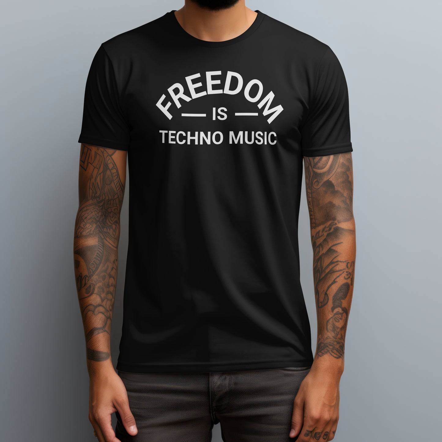 Freedom Is Techno Music T-Shirt