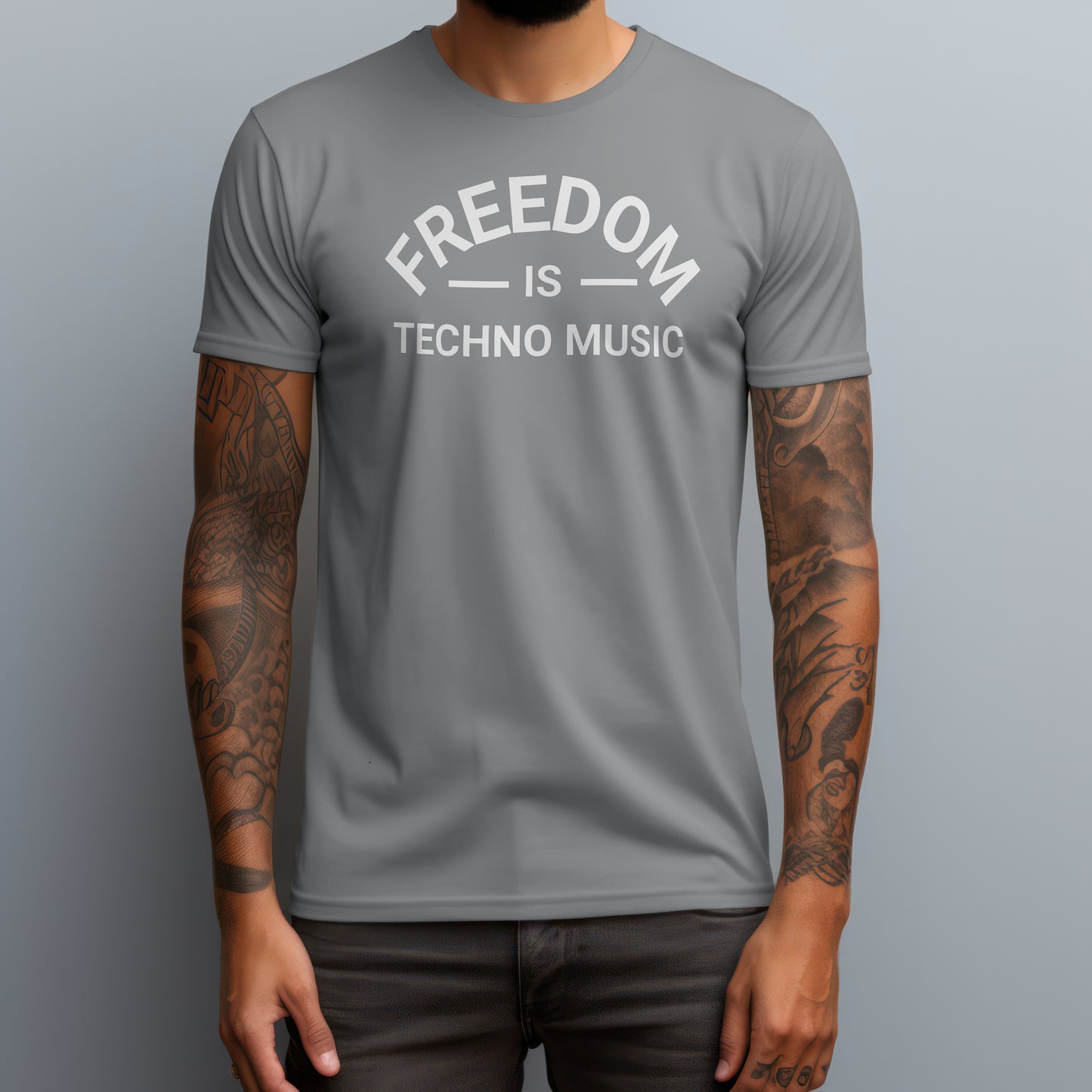 Freedom Is Techno Music T-Shirt