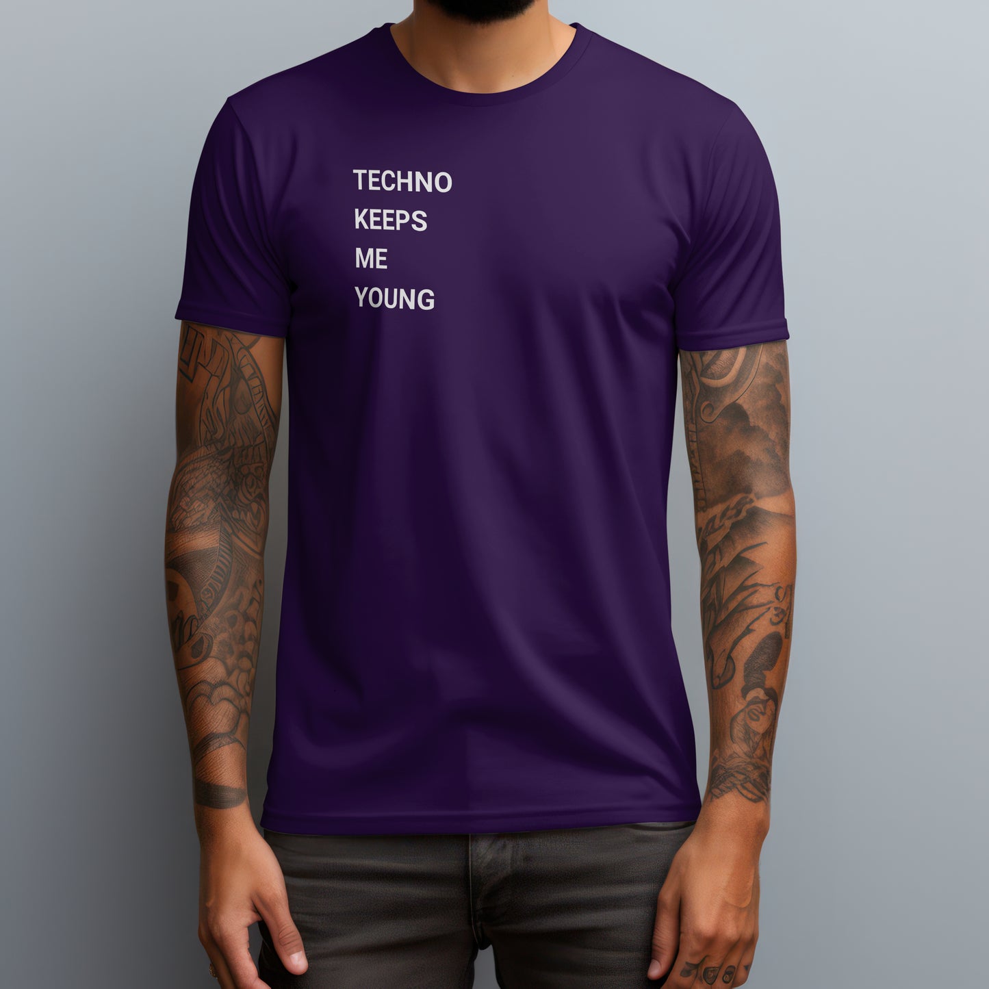 Techno Keeps Me Young T-Shirt