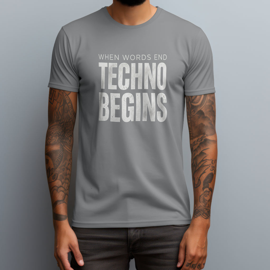 Techno Begins T-Shirt