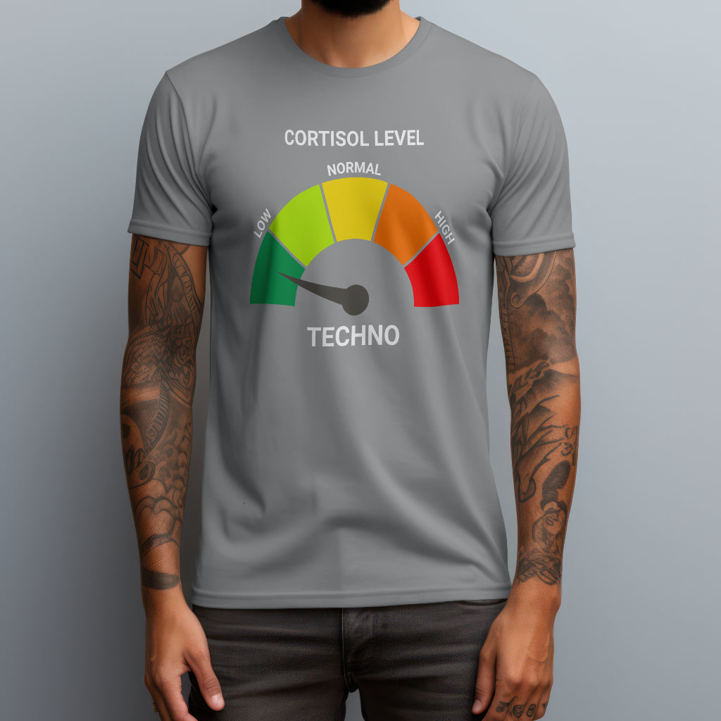 Techno Cortisol Level T-Shirt