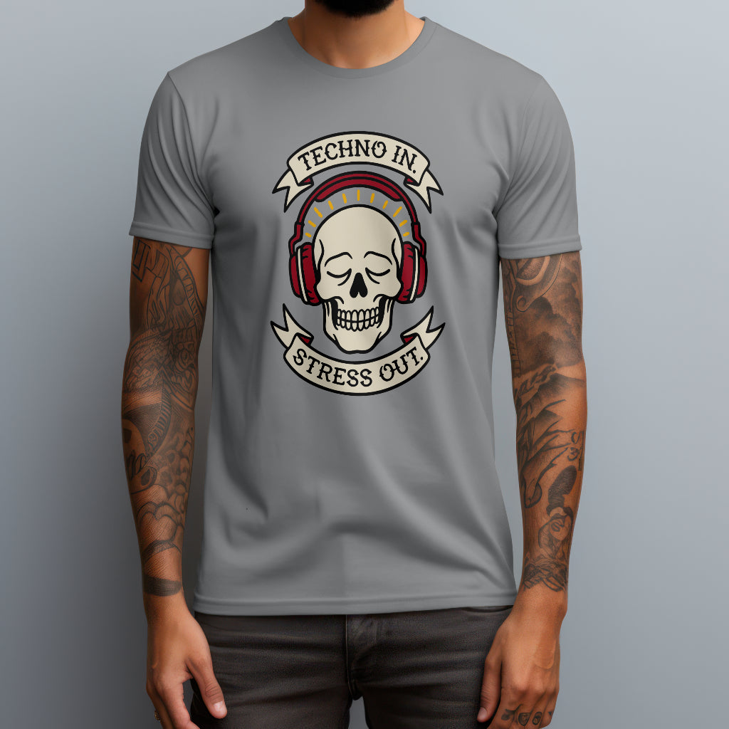 Techno In. Stress Out. T-Shirt