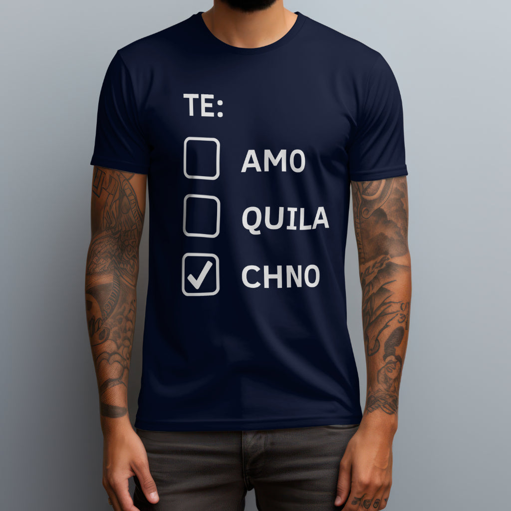 Te amo Tequila Techno T-Shirt
