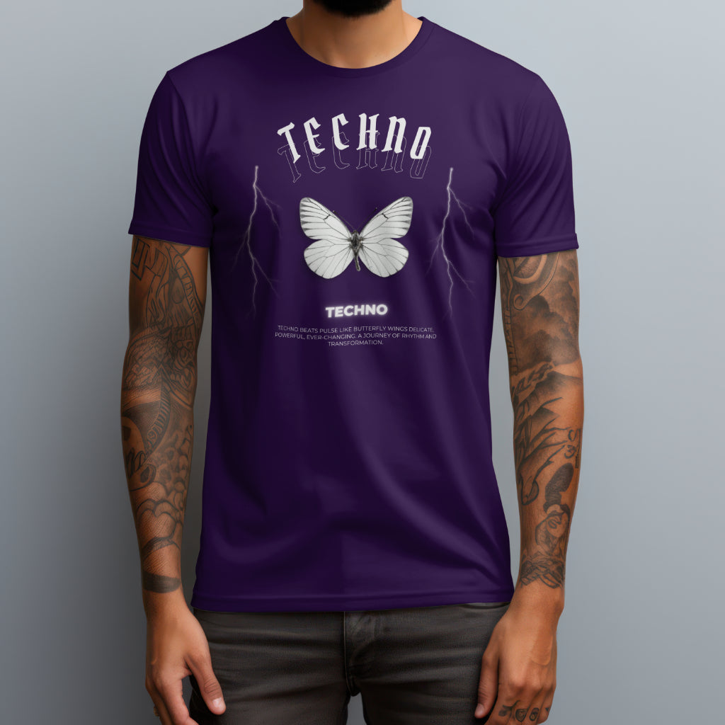 Techno Butterfly T-Shirt