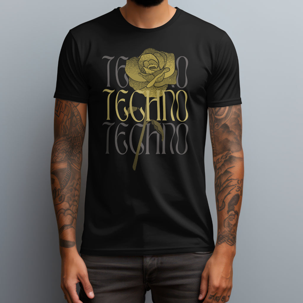 Techno Rose T-shirt