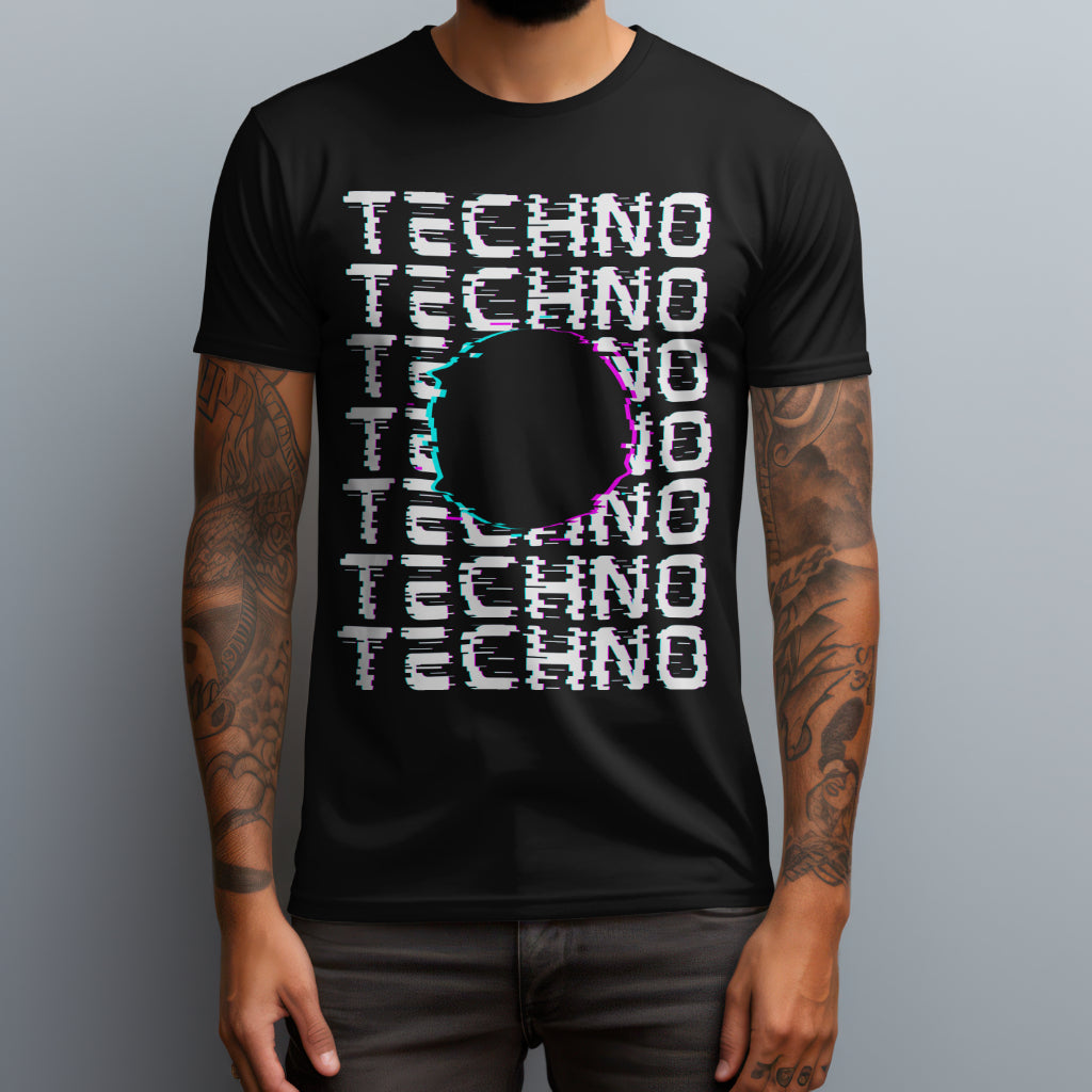 Techno Black Hole T-Shirt