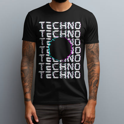 Techno Black Hole T-Shirt