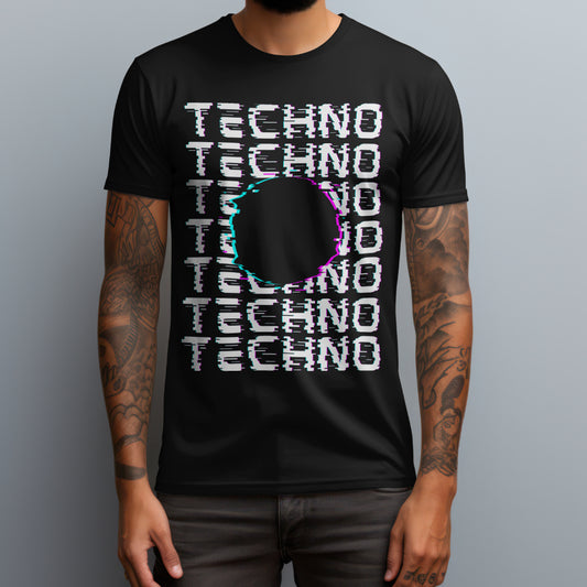 Techno Black Hole T-Shirt