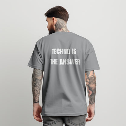 Techno Is The Answer T-shirt