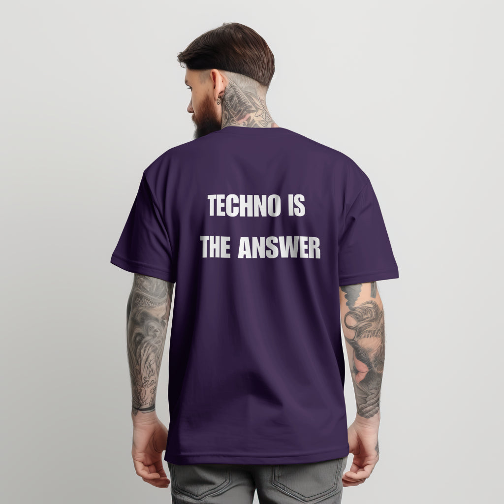 Techno Is The Answer T-shirt