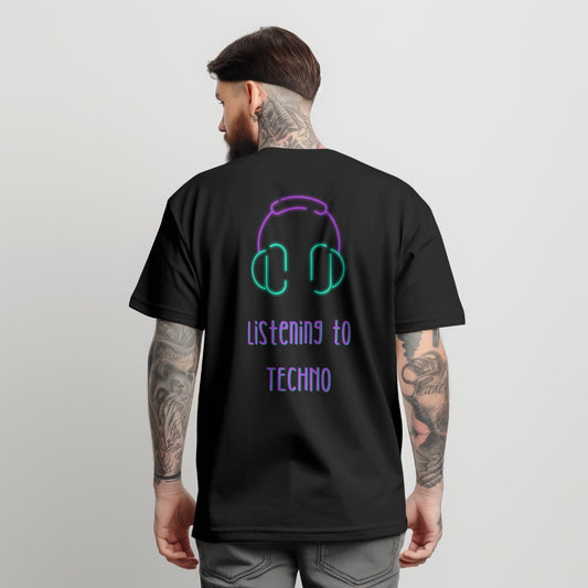Listening To Techno T-shirt