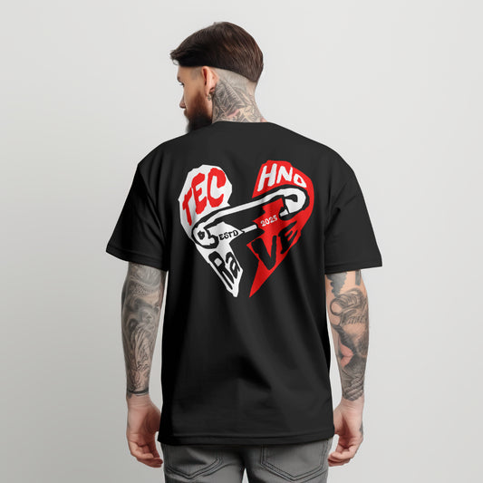 Techno Rave Heart T-Shirt