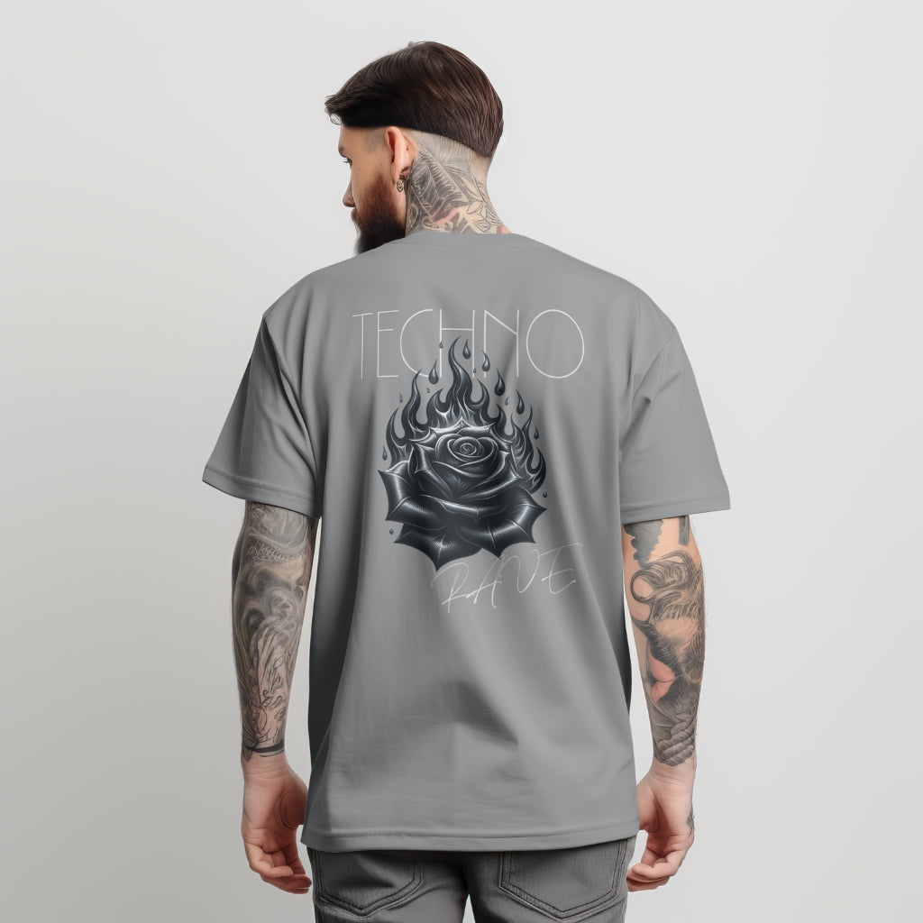 Techno Rave Rose T-Shirt