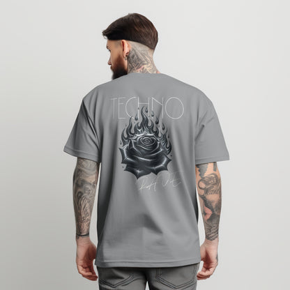 Techno Rave Rose T-Shirt