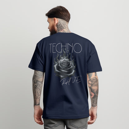 Techno Rave Rose T-Shirt