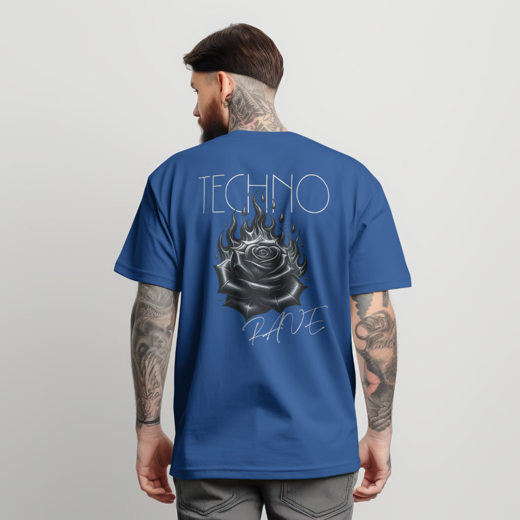 Techno Rave Rose T-Shirt