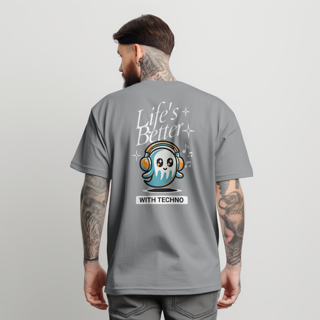 Life's Better With Techno T-Shirt