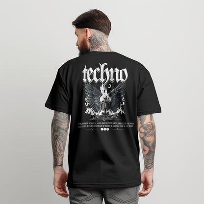 Techno Fallen Skeleton T-Shirt