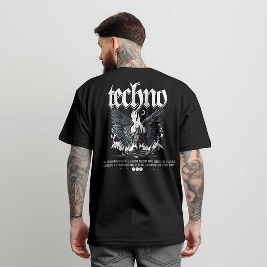 Techno Fallen Skeleton T-Shirt