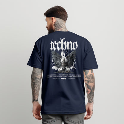 Techno Fallen Skeleton T-Shirt