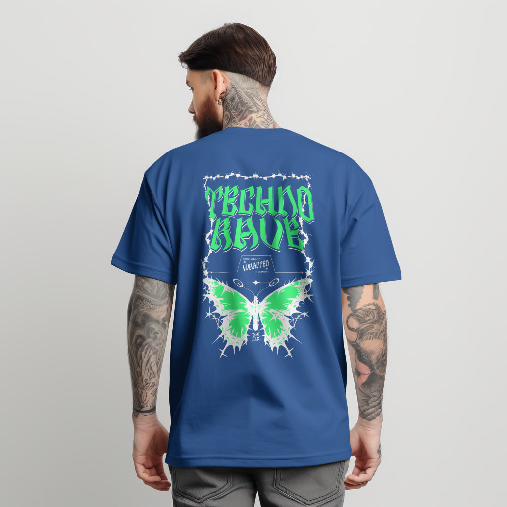 Techno Rave Thorned Butterfly T-Shirt