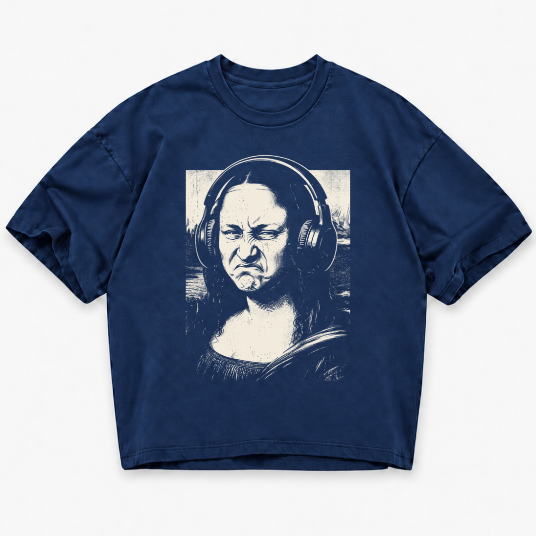 Mona Lisa Bass Face T-Shirt
