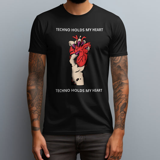 Techno Holds My Heart T-Shirt
