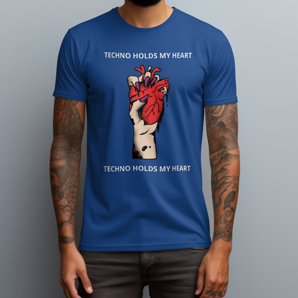 Techno Holds My Heart T-Shirt