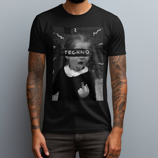 Little Techno Girl T-Shirt