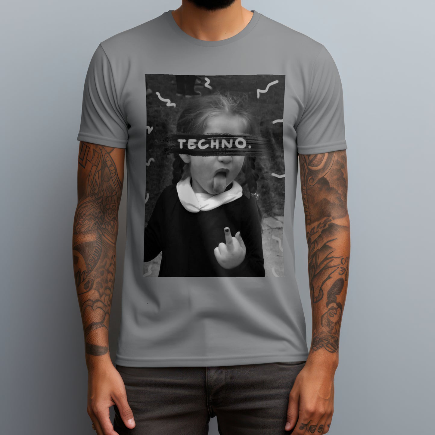 Little Techno Girl T-Shirt