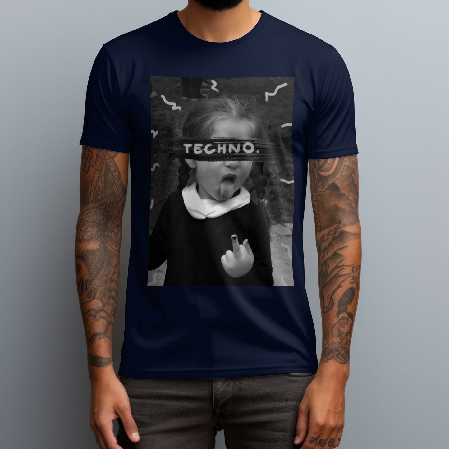Little Techno Girl T-Shirt