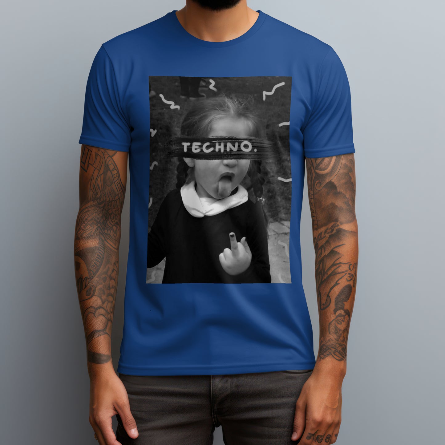 Little Techno Girl T-Shirt