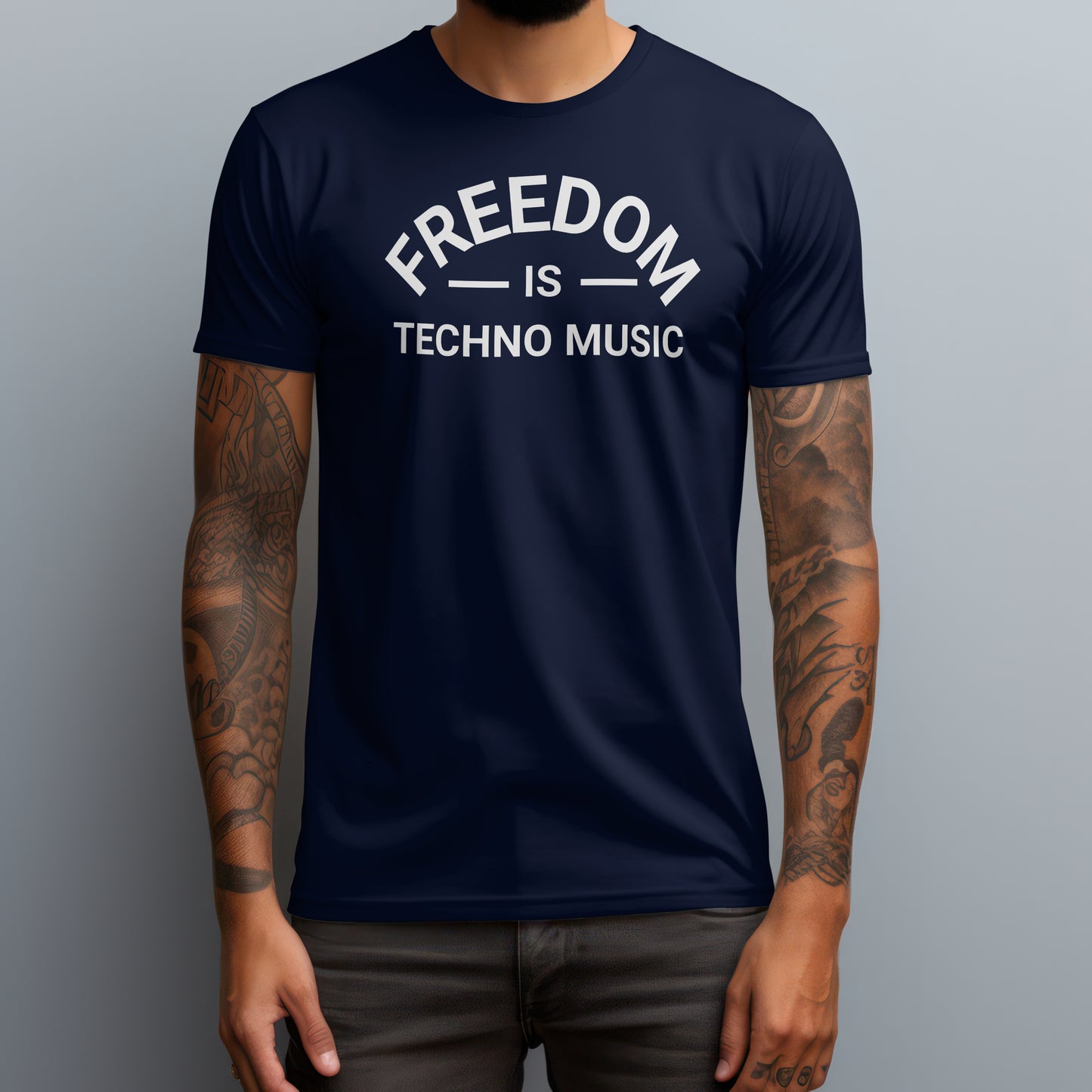 Freedom Is Techno Music T-Shirt