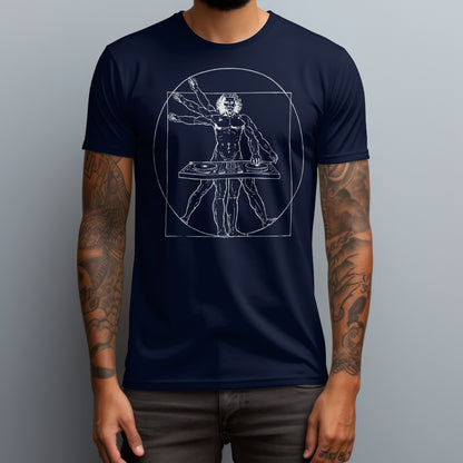 Vitruvian DJ T-Shirt