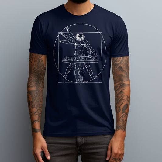 Vitruvian DJ T-Shirt