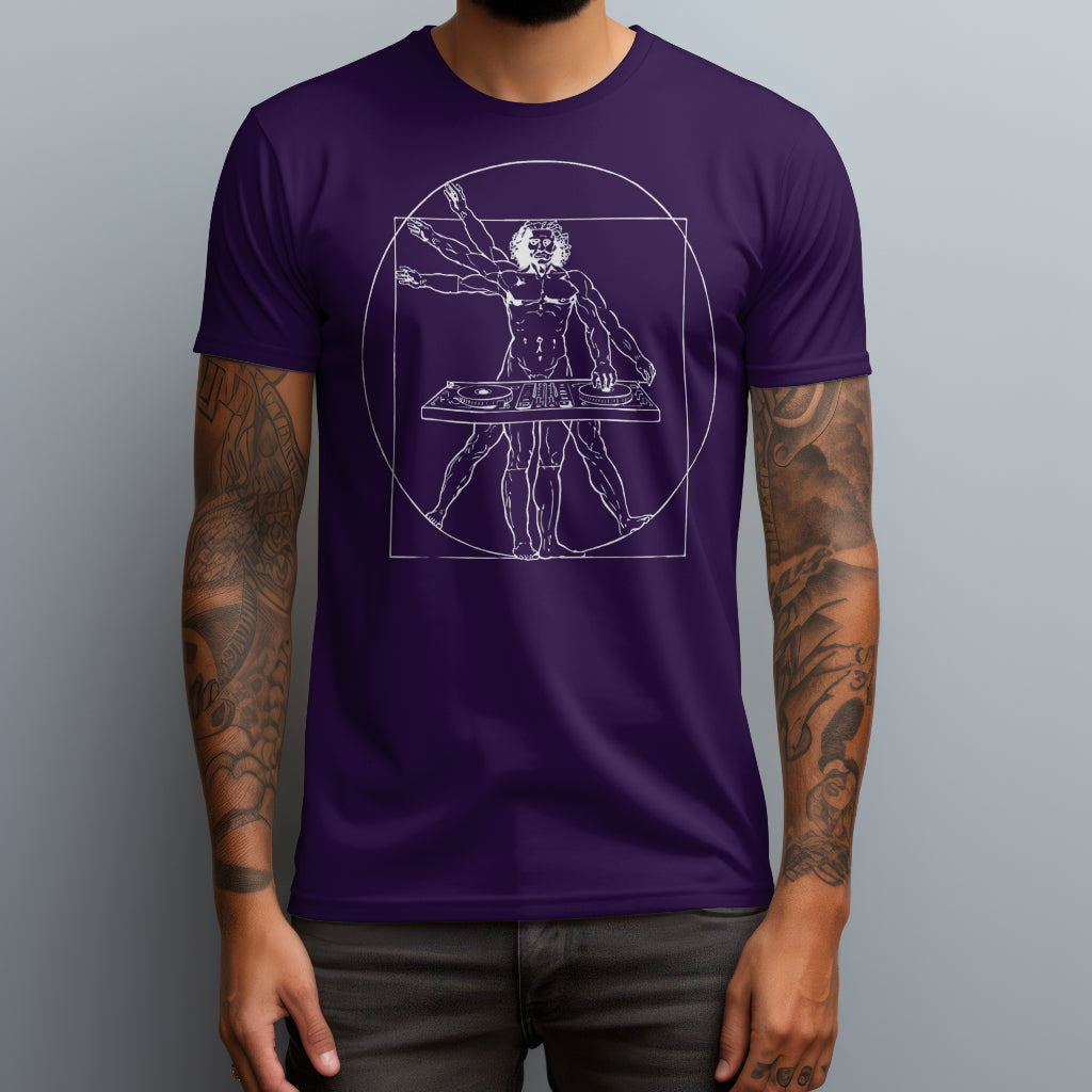 Vitruvian DJ T-Shirt