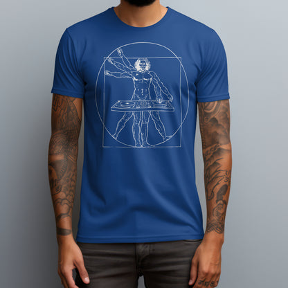 Vitruvian DJ T-Shirt