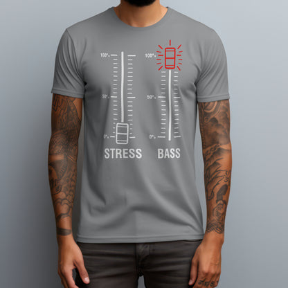 Stress Off Bass On T-Shirt