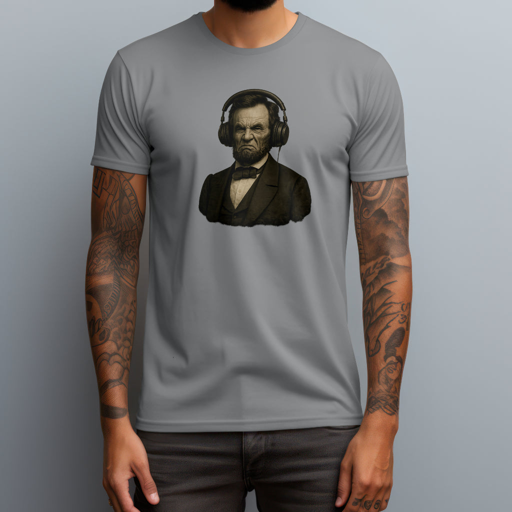 Lincoln Bass Face T-Shirt