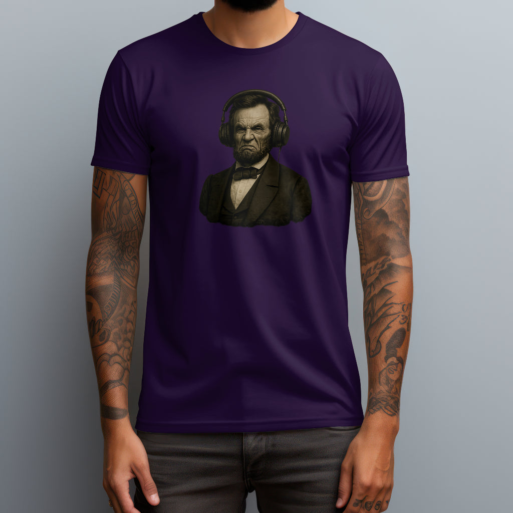 Lincoln Bass Face T-Shirt