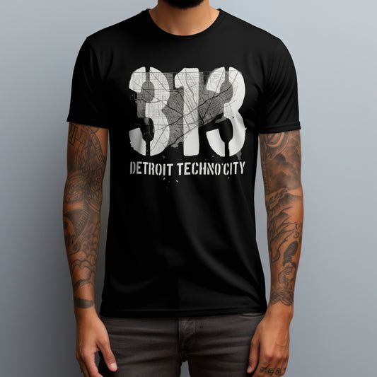 313 Detroit T-Shirt