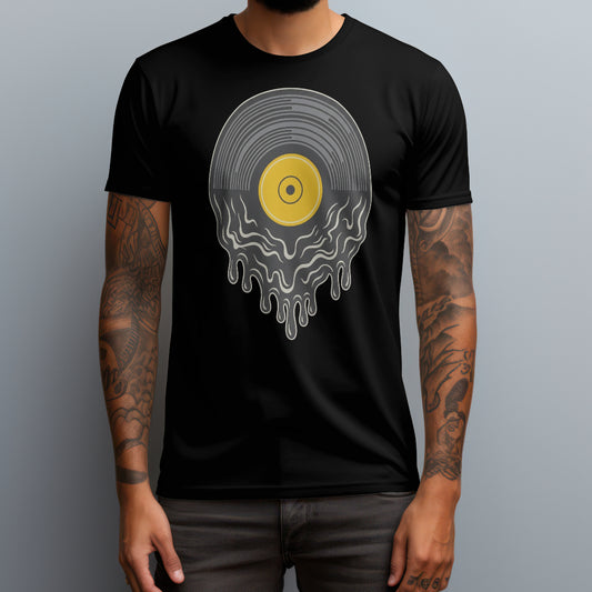 Melting Vinyl T-Shirt