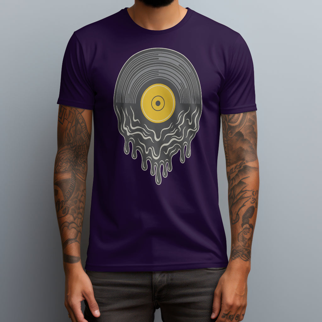 Melting Vinyl T-Shirt